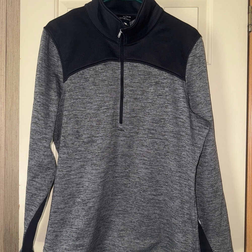 Under Armour Black and Gray ColdGear Pullover